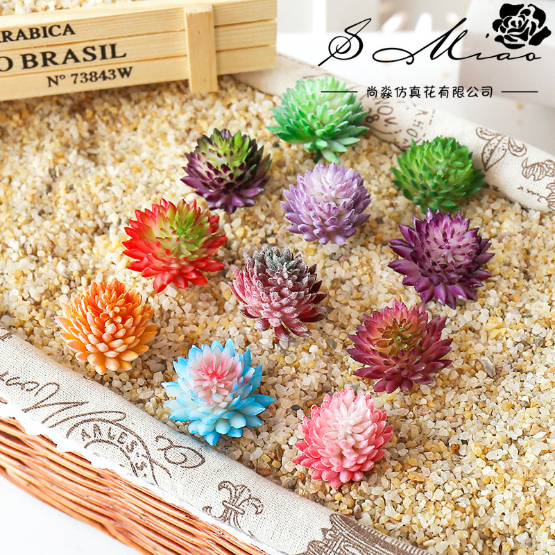 Succulent Arrangement Mini - نباتات عصارية اصطناعية ، زهرة اصطناعية