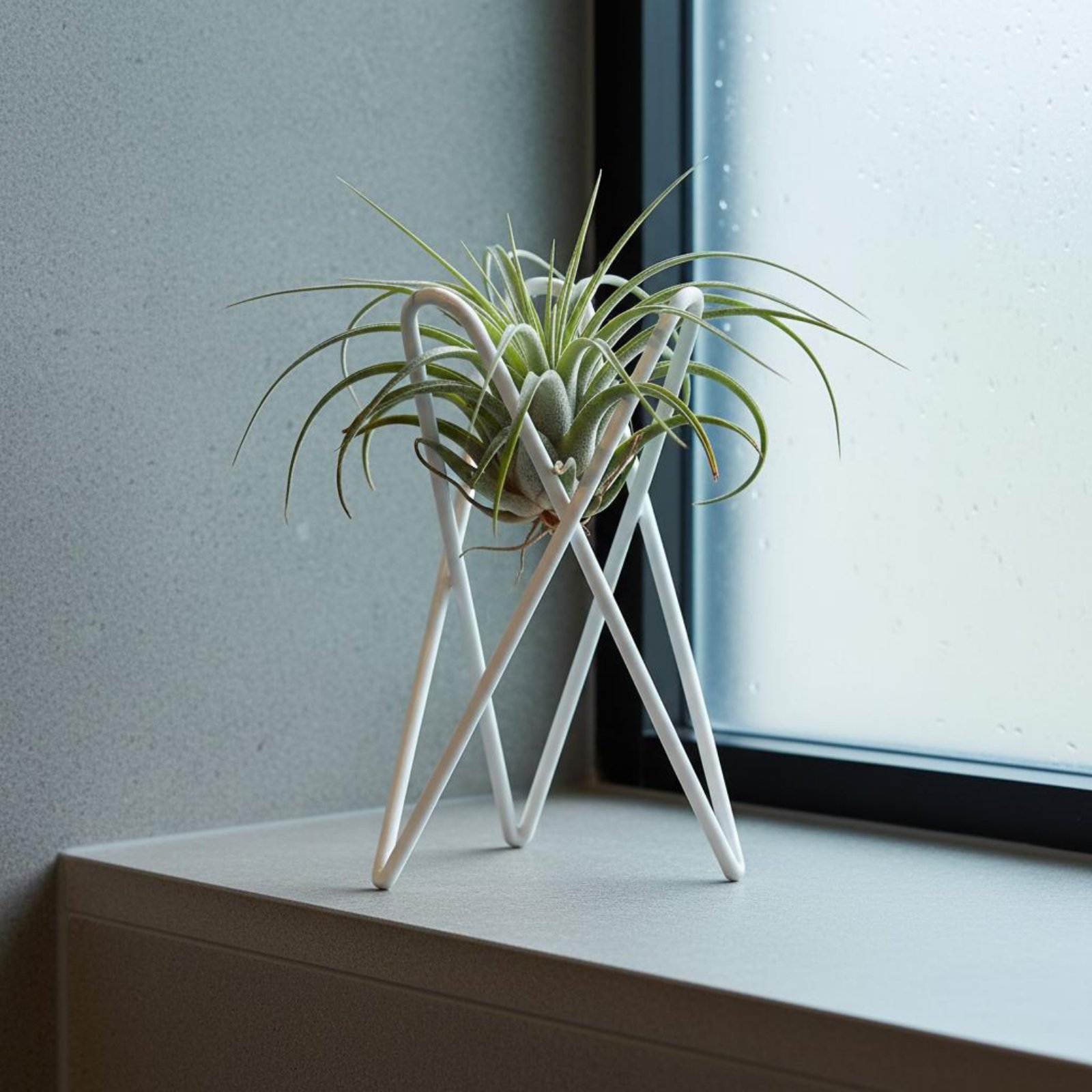 حامل نباتات هوائية بتصميم بسيط - مراجعة Air Plant Tillandsia وسعره