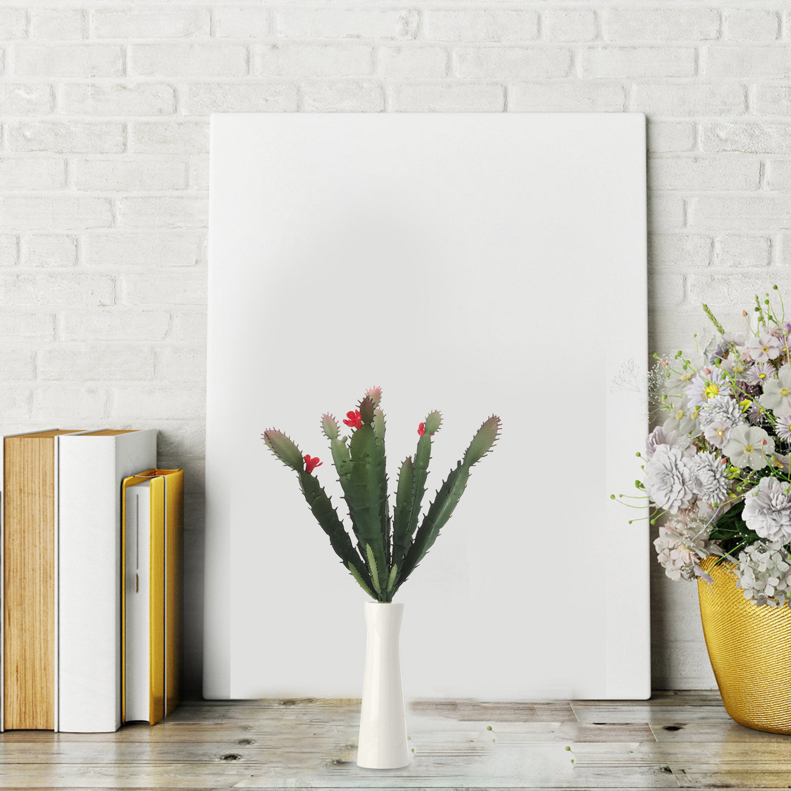 ترتيب زهور صبار اصطناعية صغيرة - مراجعة Succulent Arrangement Mini وسعره